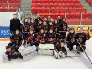 Minor Hockey teams in Alberta warm the hearts of their community