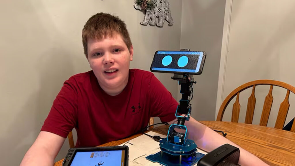 12-Year-Old Builds AI Robot Companion to Combat Loneliness