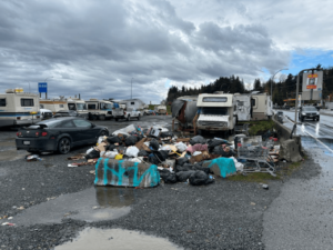 Who Is Responsible for the Homeless Encampment on Whatcom Road