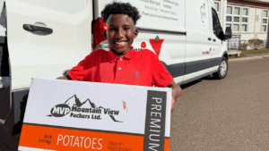 Fredericton’s Grade 8 Student Dubbed as the “King of Potatoes”