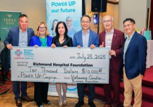Vietnamese Canadian business Raises Money For Richmond Hospital