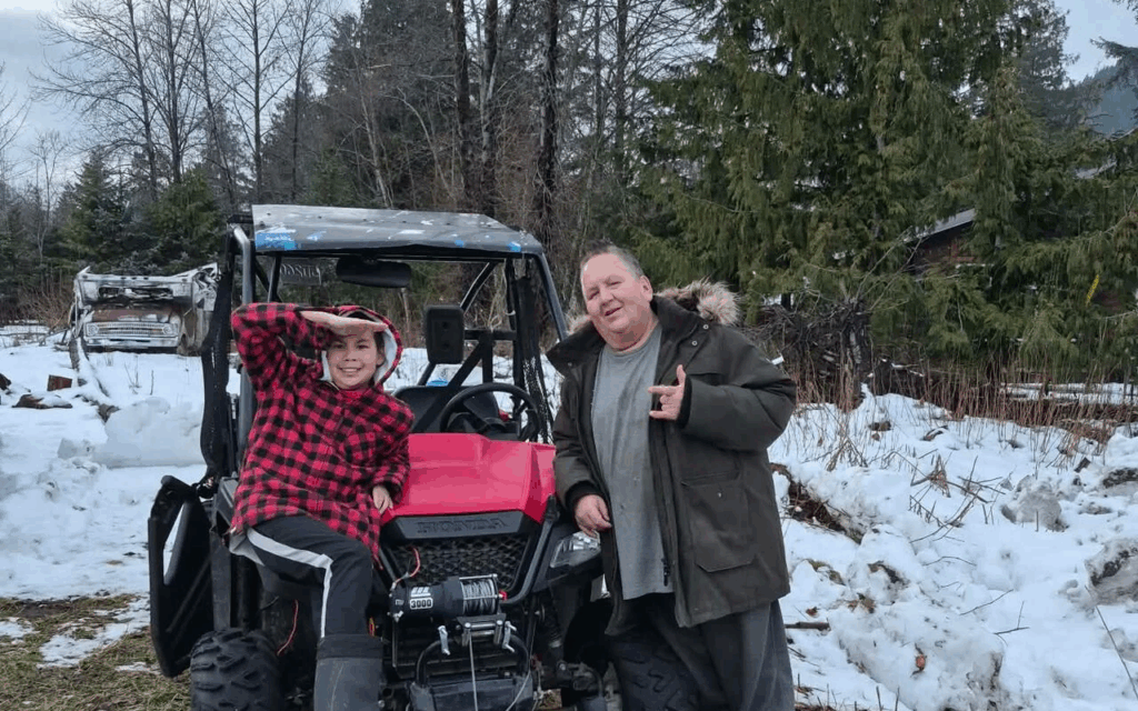 B.C. Senior Helps Clear Snowy Driveways