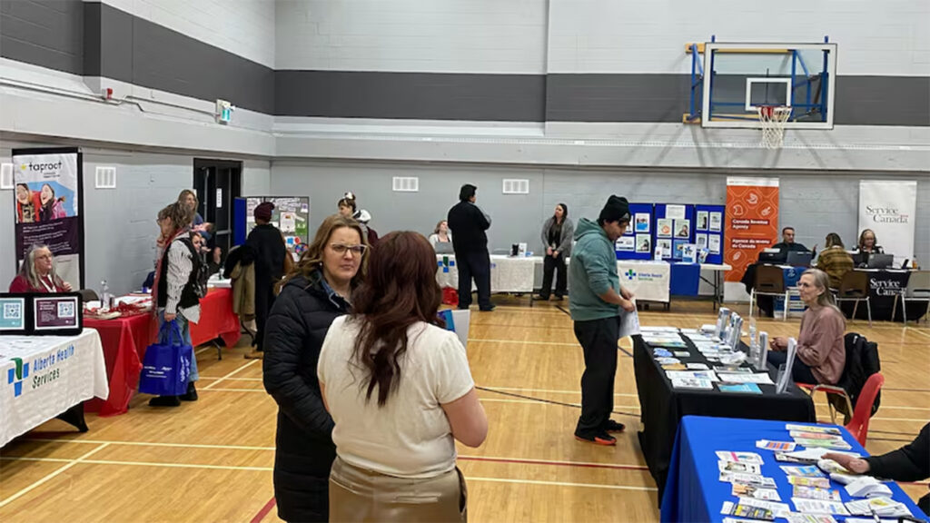 Alberta’s Pop-up Event Connects People in Need with Access