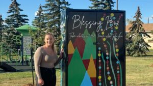 Battleford’s New Blessing Box to Help Those in Need