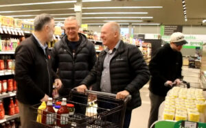 Steinbach Auto Dealers Buy Groceries for Food Bank