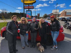 North Bay Women's Motorcycle Club Gives Back to the Community