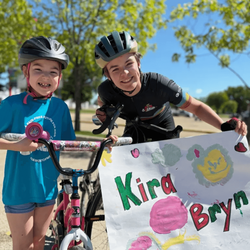 Yellowknifer Kira Young Completes 10-Day Bike Ride, Raises $80,000