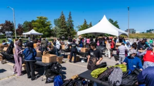 Beyond Backpacks Distributes 1,000 Stuffed Backpacks in Alberta