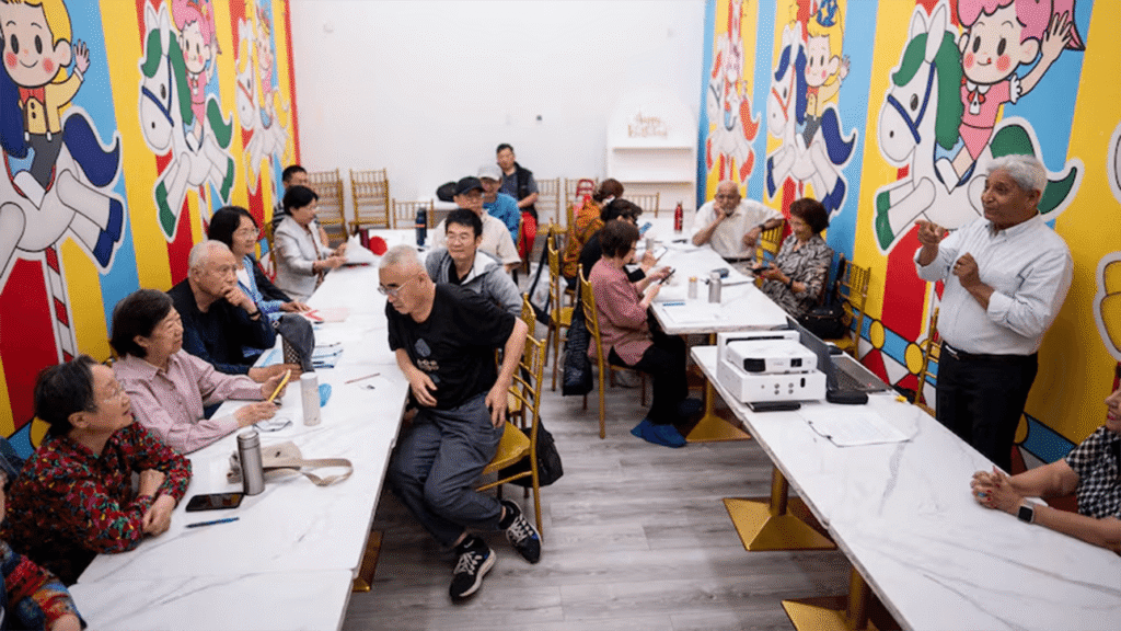 Richmond Man Teaches English to Newcomers for Free