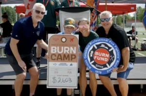 Young Burn Survivor Raises $2600 for Burn Camp